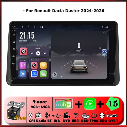 Android car stereo carplay - 9",