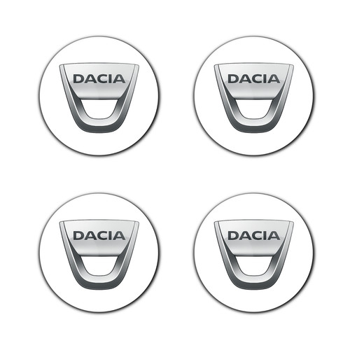 Dacia logo stickers resin - logo,