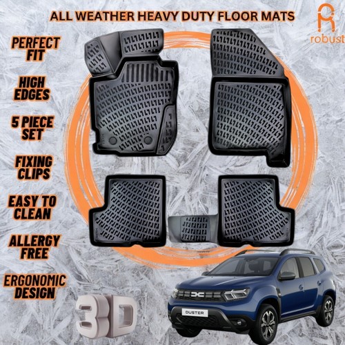 Molded floor mats liners - 3d,