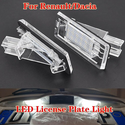 White led license number plate - license,