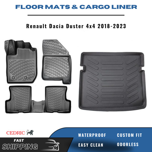 Car floor mats cargo liner - car, &