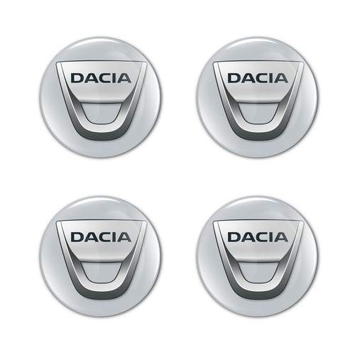 Dacia logo stickers resin - dacia,