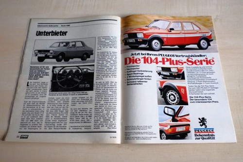 Mot 1978 dacia 1300 - mot, mit
