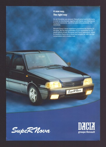 Vintage dacia supernova - vintage, car