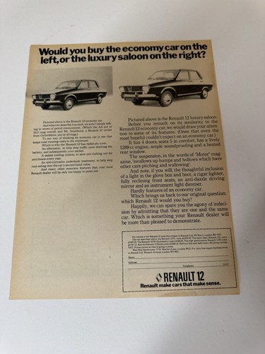 Original 1975 renault tl - original, 12