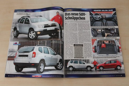 Auto bild 2010 dacia duster - auto,