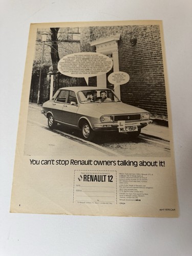 Original 1976 renault tl - original,
