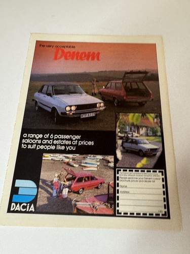 Original 1983 dacia denem - dacia,